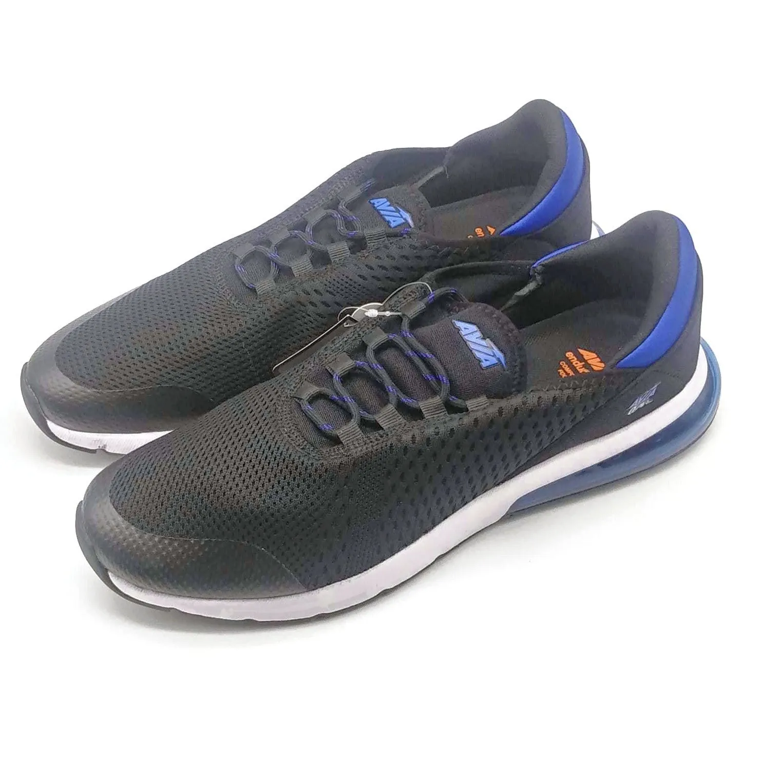 Avia Men's O2Air BX1 Athletic Sneaker Black Size13 US New