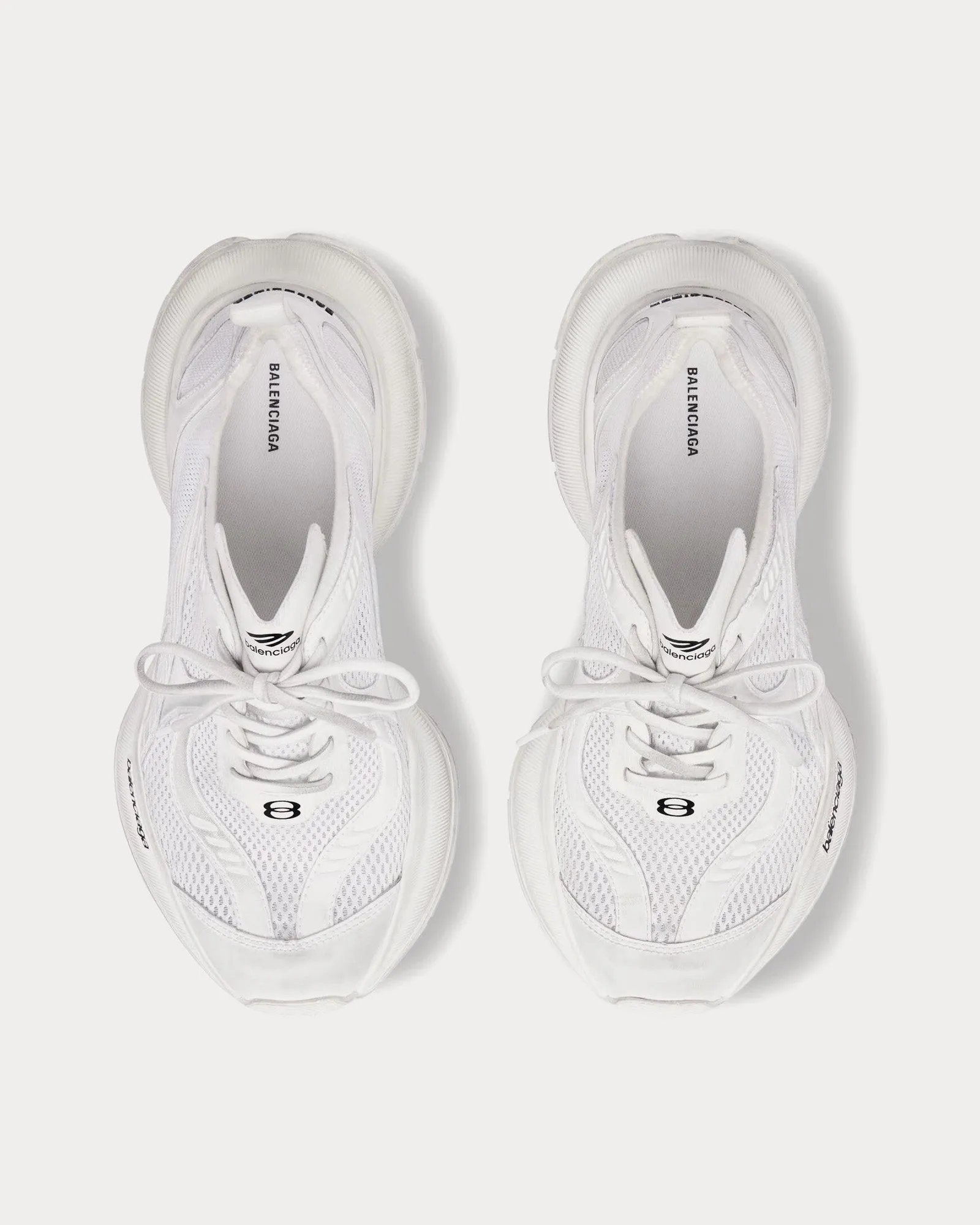 Circuit White Low Top Sneakers