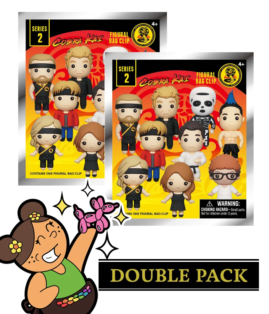 Cobra Kai - Series 2 -3D Foam Bag Clip