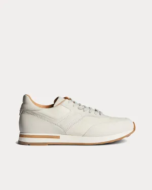 Duke II Leather Runner Off White Low Top Sneakers