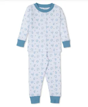 Football Kicks Pajama Set Snug