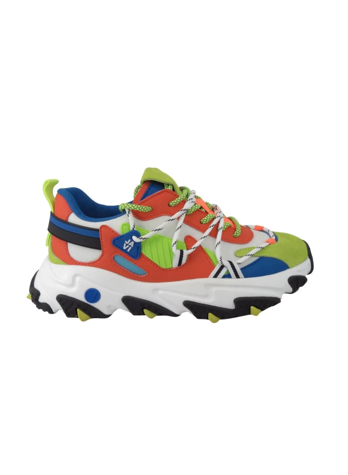 Javi Shoes - Chaos - White/Orange