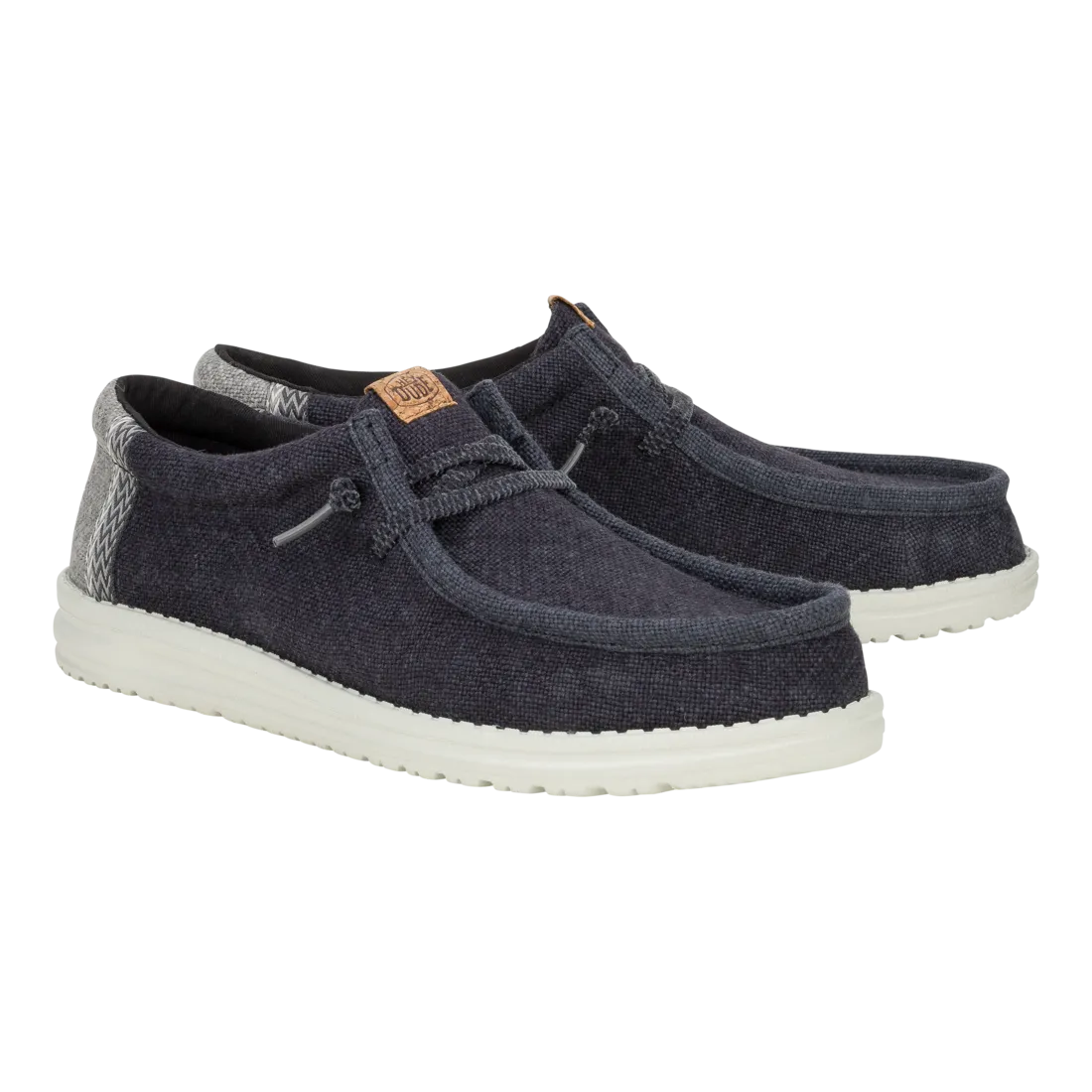 Mens Wally Jute Black/Granite Grey
