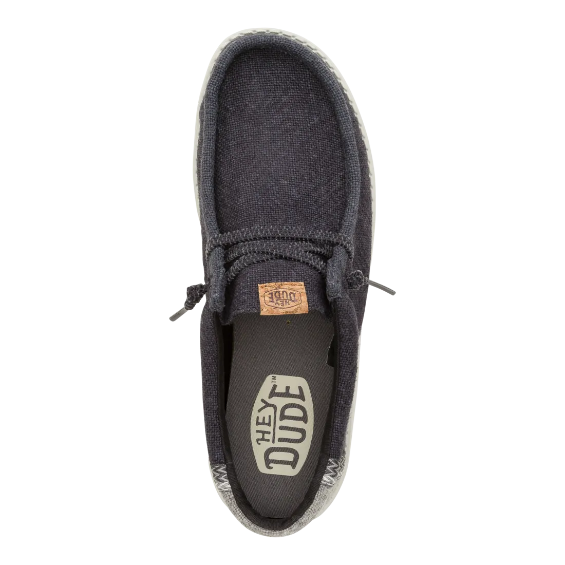 Mens Wally Jute Black/Granite Grey