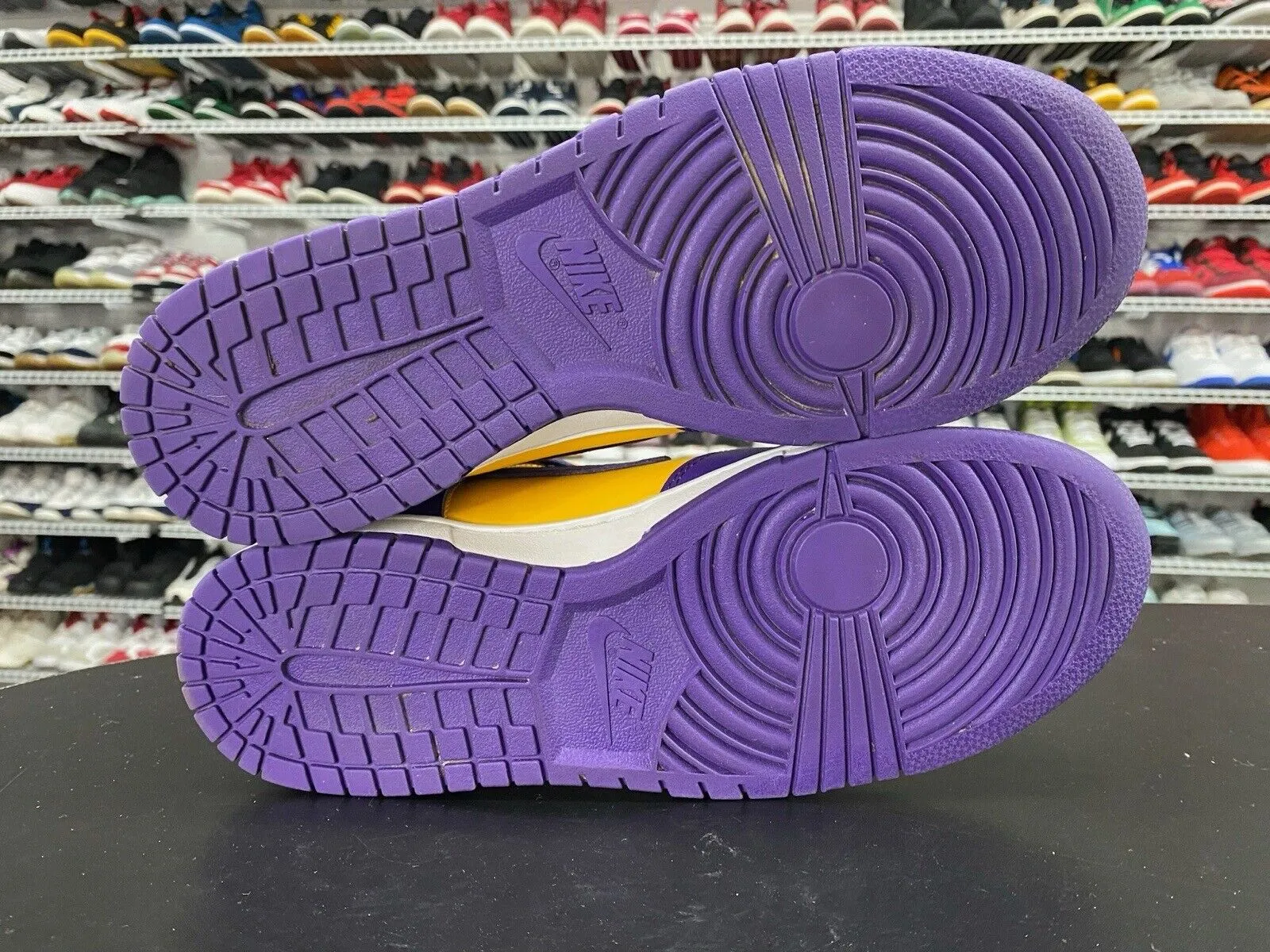 Nike Dunk High Lakers University Gold Court Purple DD1399-500 Men's Size 10