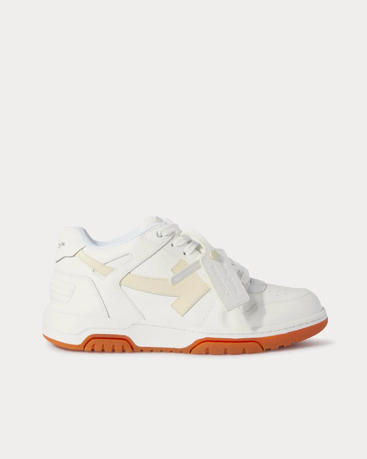 Out Of Office Calf Leather White / Beige Low Top Sneakers