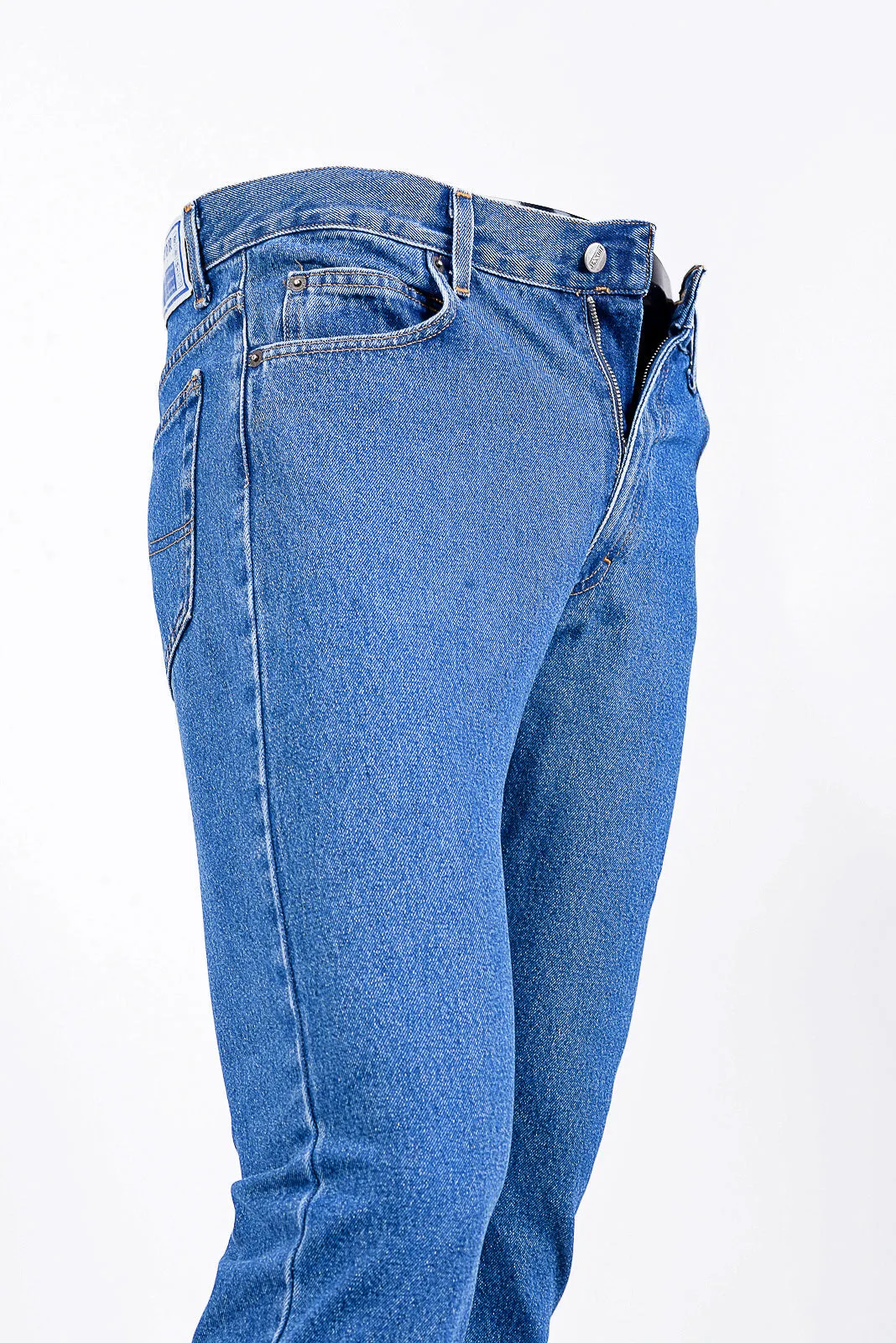 regular fit jeans in vintage blue