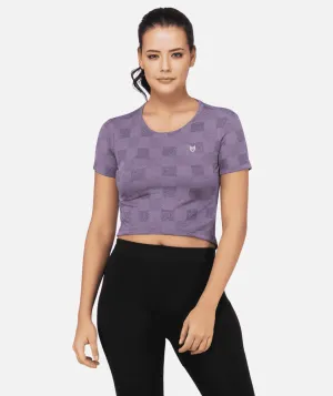 Soft Mesh Crop-Top | Breathable | Baby Tone