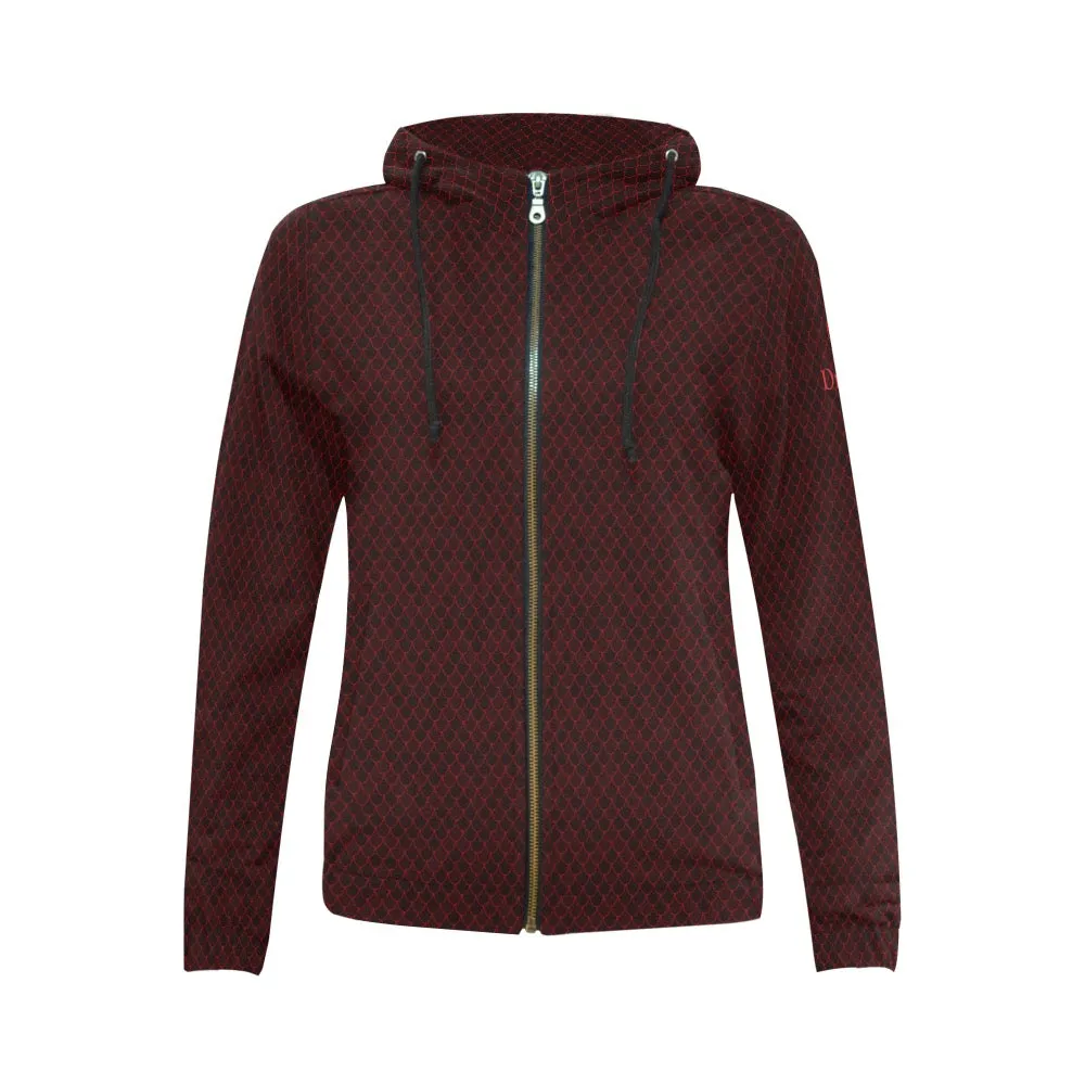 Spellcaster by Patti Negri Women's Workout Hoodie - "Secret Spell Dragon"