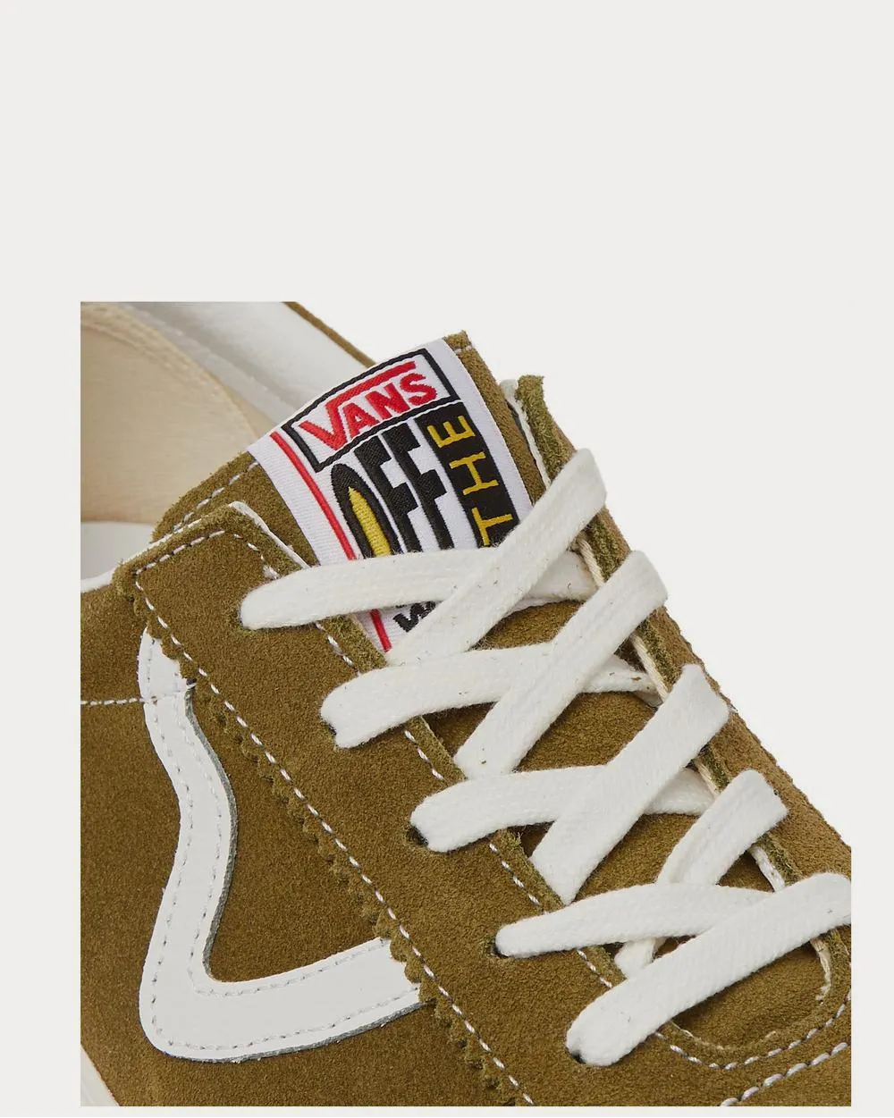 Style 73 DX Anaheim Factory Leather-Trimmed Suede  Green low top sneakers