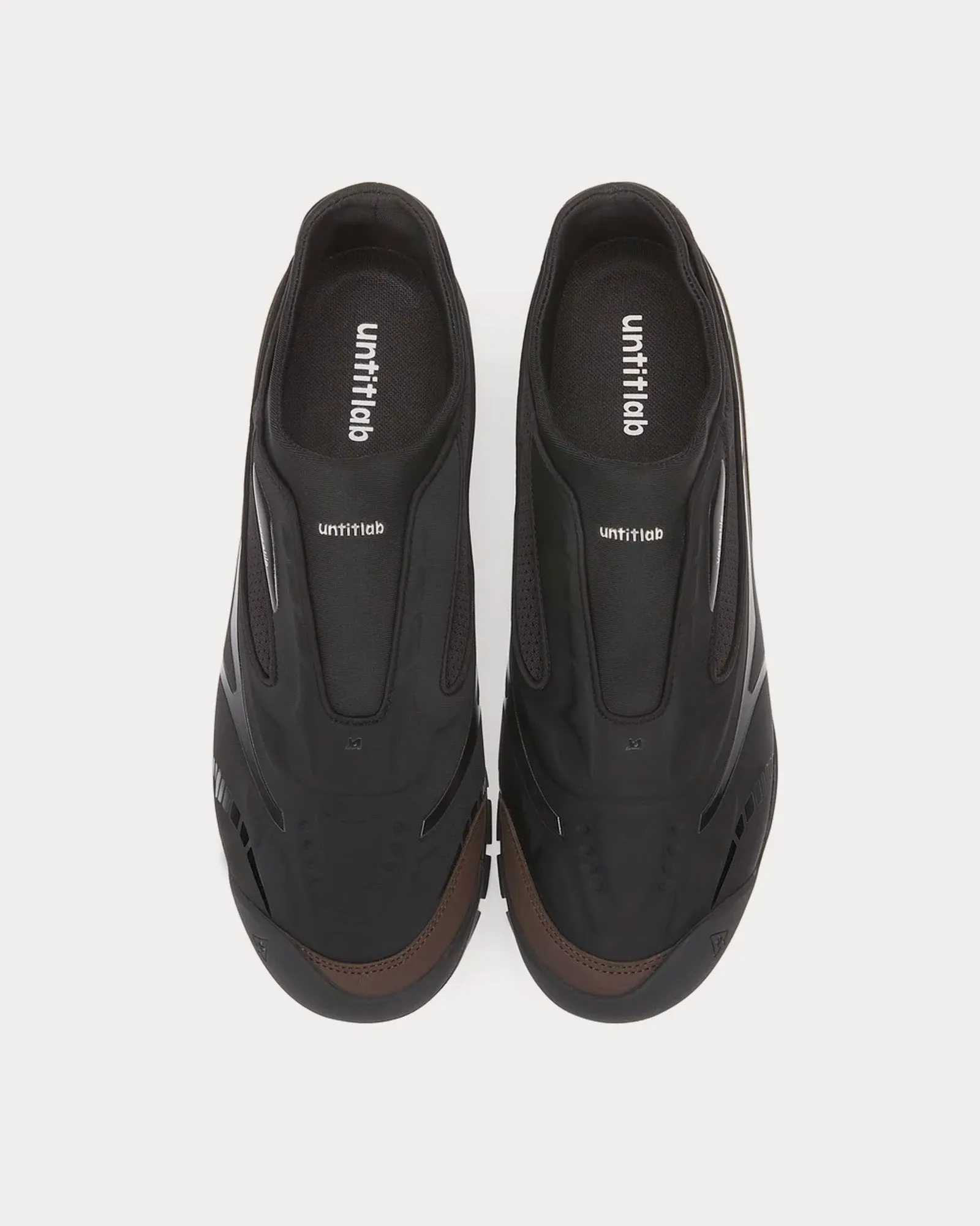 Swift Trek Cocoa Black Slip On Sneakers