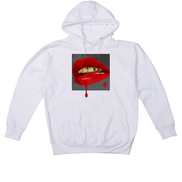 The Air Jordan 6 “Red Oreo” | ILLCURRENCY White T-Shirt (LIPSTICK)